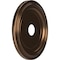 Ekena Millwork PVC Medallion (Canopies up to 11 1/2"), 19"OD x 3 1/2"ID x 1 1/2"P, Metallic Antique Brass CMP19TRCAB - alternate 5
